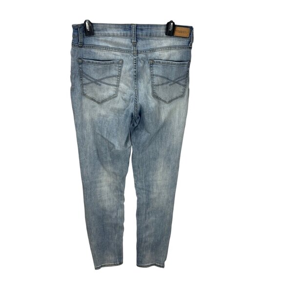 Aéropostale High Waisted Ankle Jegging 6 Light Wash Denim Casual Skinny Stretch - Picture 2 of 13